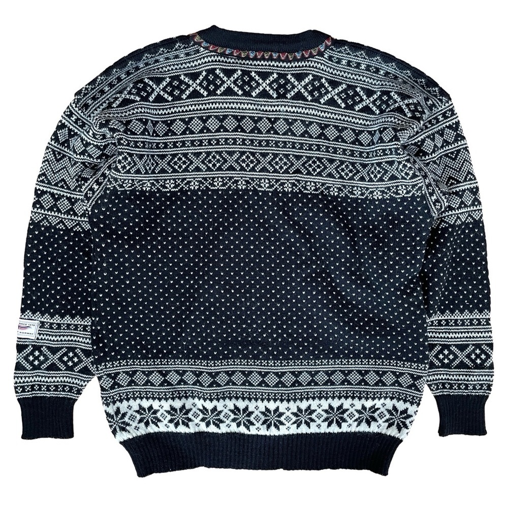 Dale of Norway Pure New Wool Nordic Sweater, Button Placket, Size Small - Picture 2 of 9